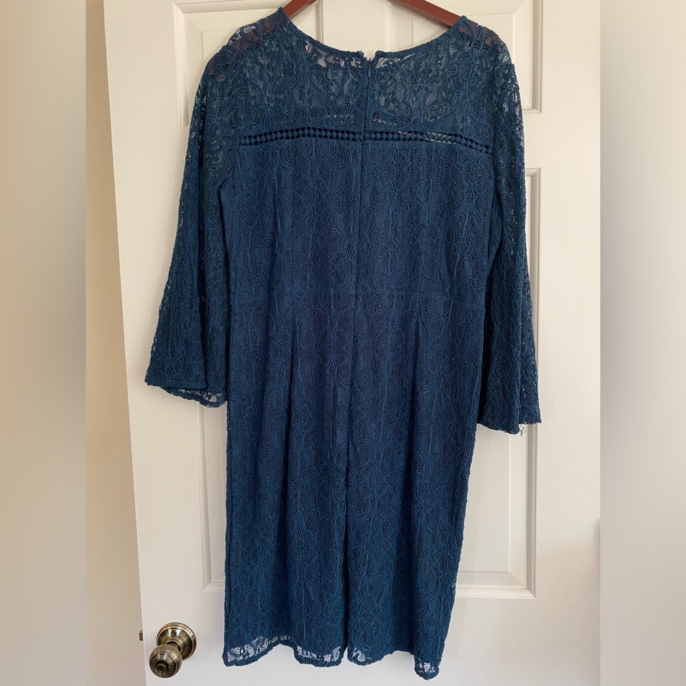 LOFT Teal Cocktail Dress